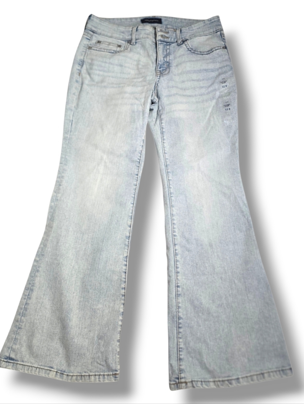 NWT Aeropostale NWT Wide Leg Jeans 12R Light Wash Y2K Vintage Denim Trend